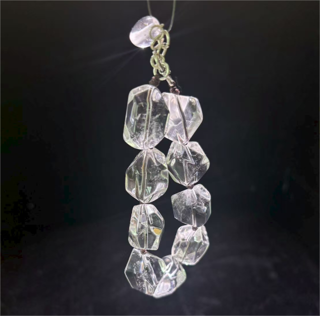 White crystal bracelet B